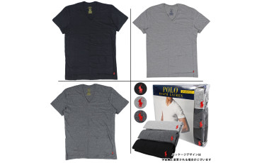POLO RALPH LAUREN Classic Fit T-Shirt 3-Pack - grey- blue-black